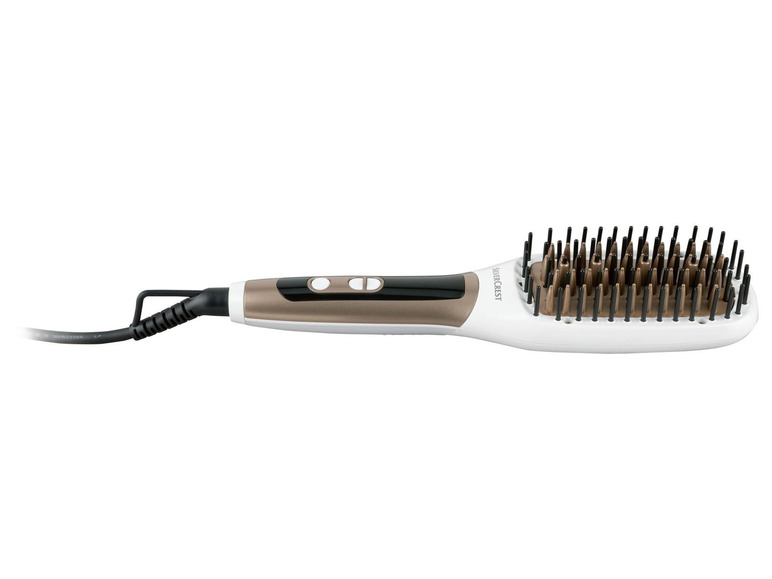 Gehe zu Vollbildansicht: SILVERCREST® Haar-Glättungsbürste »Professional SHGBP 58 B3«, 58 Watt, mit Ionenfunktion - Bild 1