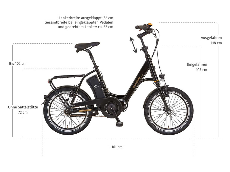 Gehe zu Vollbildansicht: Prophete Compact E-Bike - Bild 9