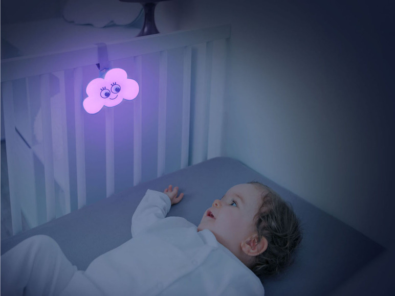 Gehe zu Vollbildansicht: Badabulle Nachtlicht »Wolke«, mit Spieluhr - Bild 5