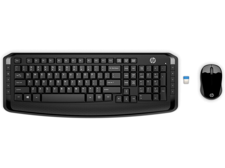 Gehe zu Vollbildansicht: HP Wireless Keyboard & Mouse 300 - Bild 1