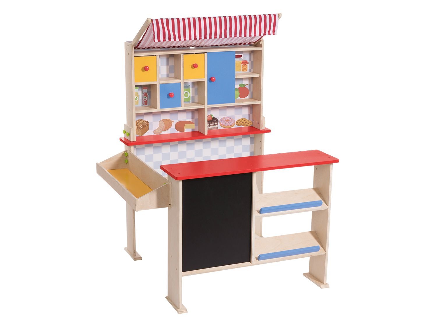 PLAYTIVE® JUNIOR Kaufladen, stabile Holzkonstruktion, ab 3 Jahren Lidl.de