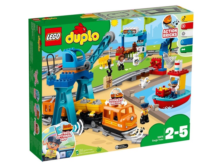 Gehe zu Vollbildansicht: LEGO® DUPLO® 10875 »Güterzug« - Bild 1