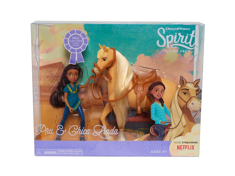 Gehe zu Vollbildansicht: Just Play Ltd. Spirit Collector Doll and Horse-Pru/Chica - Spielwaren - Bild 1