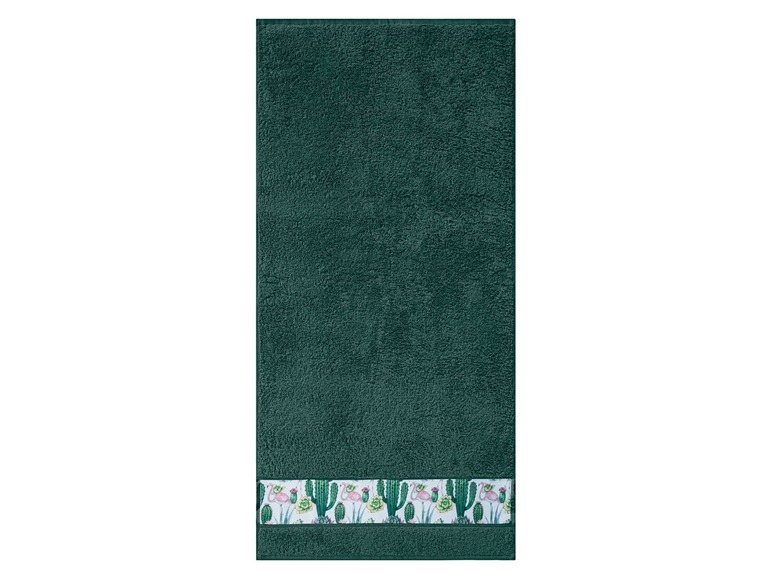 Gehe zu Vollbildansicht: MIOMARE® Handtuch, 2 Stück, 50 x 100 cm, mit dekorativer Bordüre, aus reiner Baumwolle - Bild 10