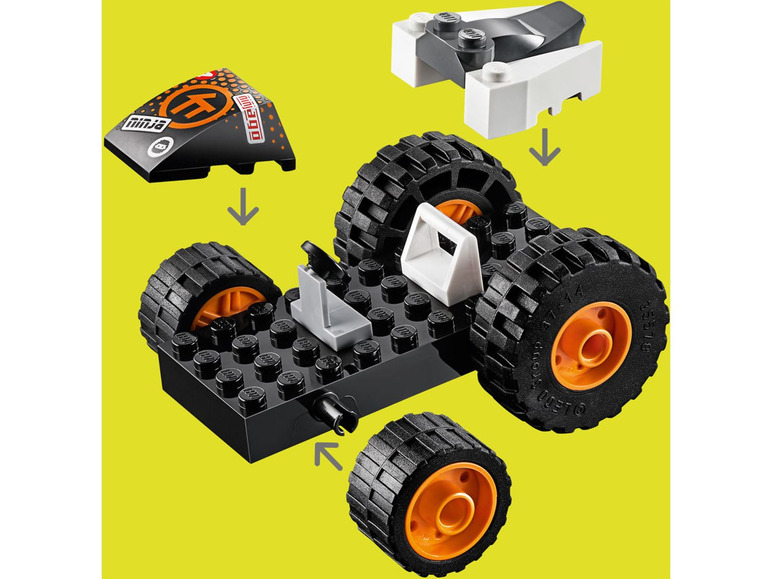 Gehe zu Vollbildansicht: LEGO® NINJAGO 71706 »Coles Speeder« - Bild 11