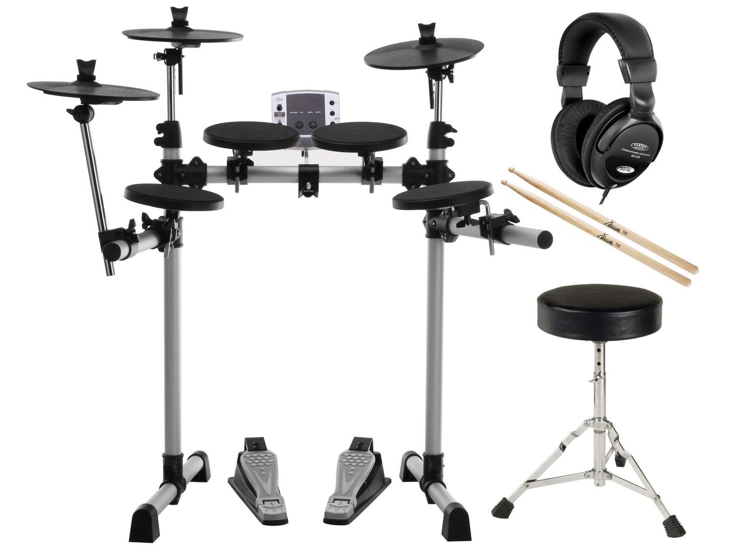 Angebot Lidl XDrum DD400 EDrum Kit SET mit Kopfhö