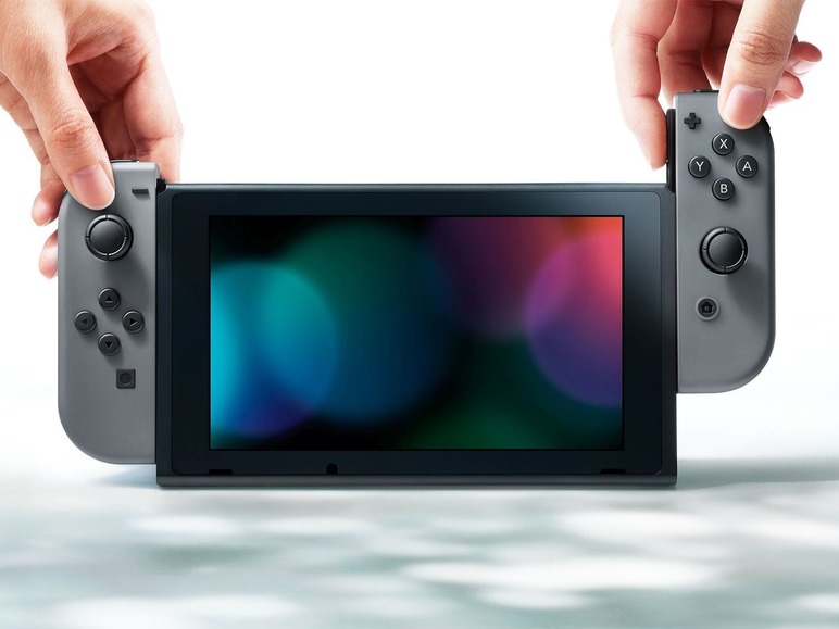 Gehe zu Vollbildansicht: Nintendo Nintendo Switch Konsole Grau - Bild 5