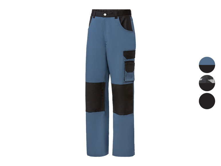 Go to full screen view: PARKSIDE® men's work trousers, with pockets for tools, mobile phone etc. - Image 1