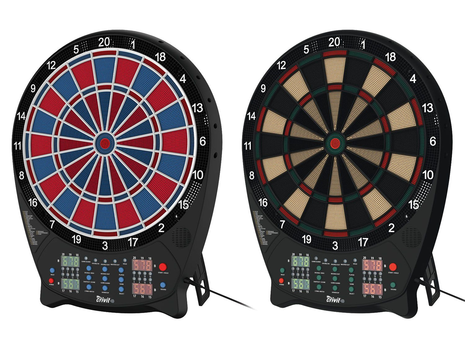 CRIVIT® LED Dartscheibe, mit Zubehör Lidl.de