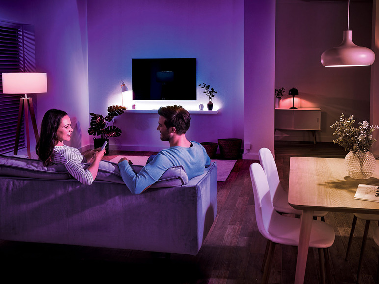 Gehe zu Vollbildansicht: Livarno Home Leuchtmittel RGB, für Zigbee Smart Home, GU10, E14, E27 - Bild 2