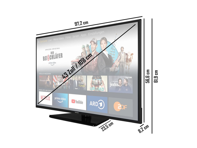 Gehe zu Vollbildansicht: homeX Fire TV - Fernseher / Smart TV (4K UHD, HDR, Alexa Sprachsteuerung, Triple-Tuner) [Modelljahr 2021] - Bild 16