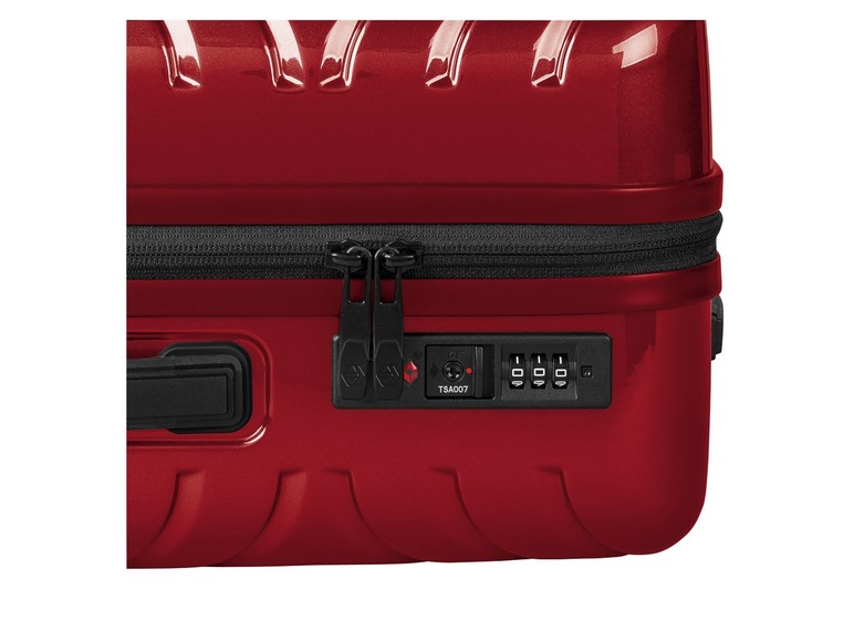 Gehe zu Vollbildansicht: TOPMOVE® Handgepäckkoffer, 30 L Fassungsvermögen, mit 4 Rollen, Polycarbonat-Schalen - Bild 7
