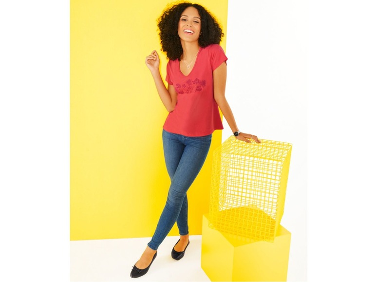 Gehe zu Vollbildansicht: ESMARA® Jeans Damen, Slim Fit, im 5-Pocket-Style, mit Baumwolle - Bild 8