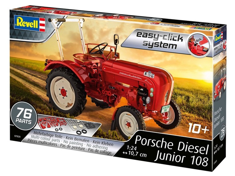 Gehe zu Vollbildansicht: Revell Porsche Junior 108 Traktormodell Bausatz - Bild 9