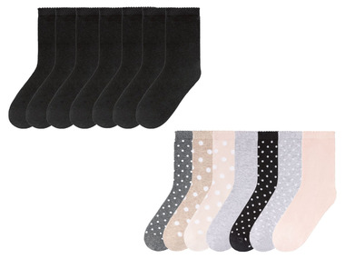 PEPPERTS® Mädchen Socken, 7 Paar, mit Baumwolle