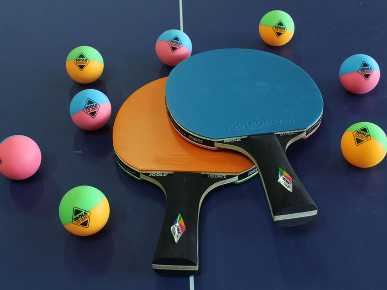 Gehe zu Vollbildansicht: JOOLA bunter Tischtennis-Set »Colorato« - Bild 3