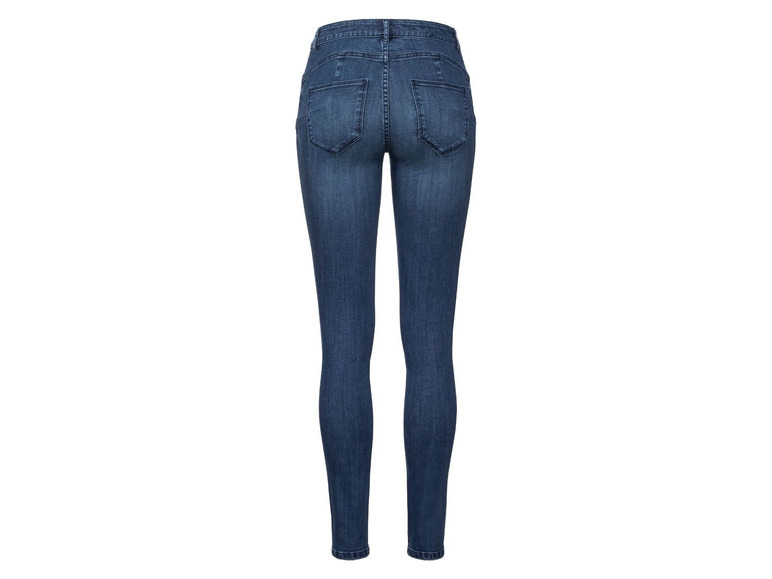 Gehe zu Vollbildansicht: ESMARA® Jeans Damen, Super Skinny Fit, 5 Pocket-Style, mit Reißverschluss, mit Baumwolle - Bild 4