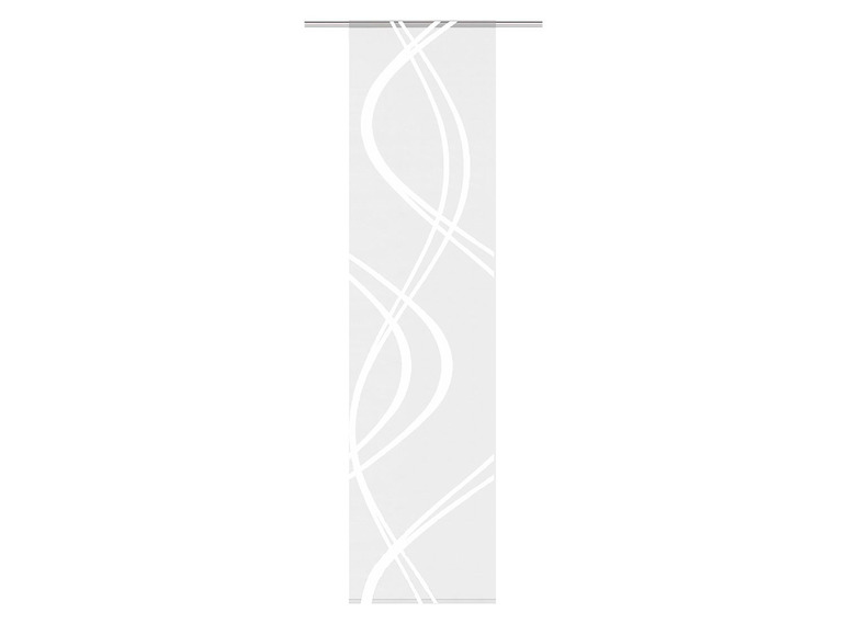 Gehe zu Vollbildansicht: Home Wohnideen Schiebevorhang Tiberio Scherli wollweiß 245 x 60 cm - Bild 4