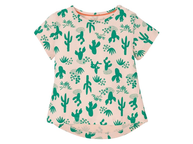 Gehe zu Vollbildansicht: LUPILU® Kleinkinder T-Shirts Mädchen, 2 Stück, aus Baumwolle - Bild 11