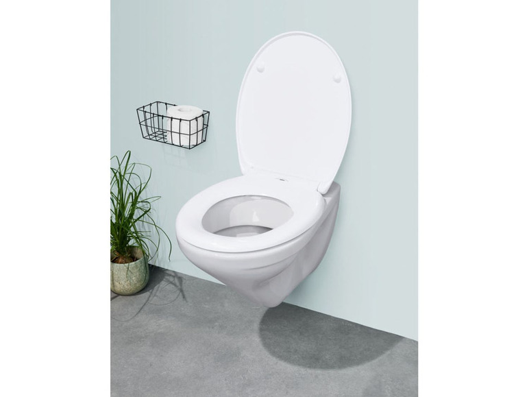 Gehe zu Vollbildansicht: MIOMARE® WC-Sitz, mit Absenkautomatik, Schnellverschluss - Bild 4