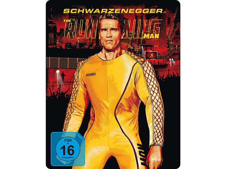 Gehe zu Vollbildansicht: capelight Schwarzenegger,Arnold Running Man-SteelBook (Blu-ray) - Bild 1