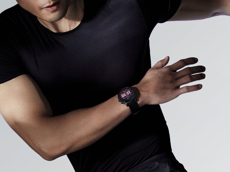 Gehe zu Vollbildansicht: Xiaomi Amazfit Stratos Smartwatch schwarz - Bild 5