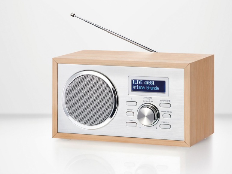 Gehe zu Vollbildansicht: SILVERCREST® Radio »SRH 5 B2«, mit DAB+ und Bluetooth, 40 Speicherplätze - Bild 4