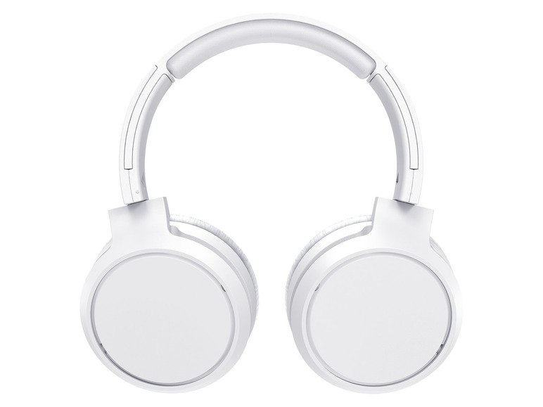Gehe zu Vollbildansicht: PHILIPS Headband - Over-ear Headset mit Bluetooth TAH5205WT/00 - Bild 1