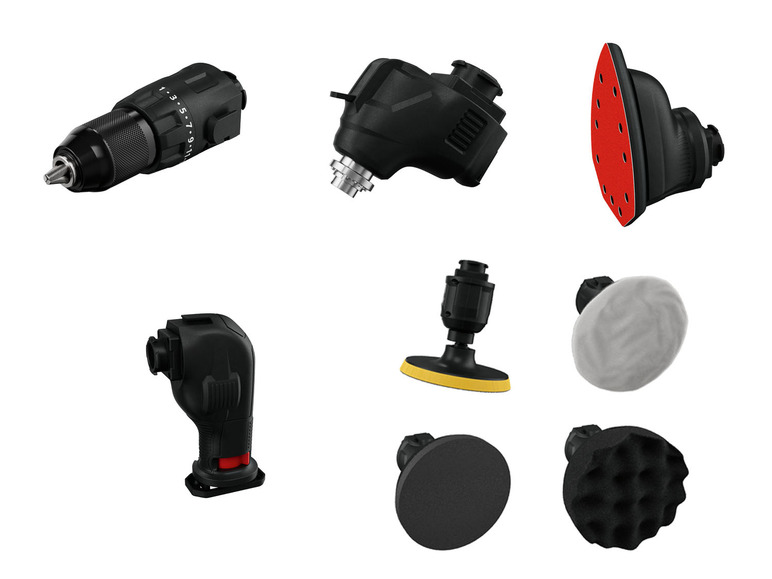 PARKSIDE attachments for 4in1 cordless combination tool »PKGA 20Li