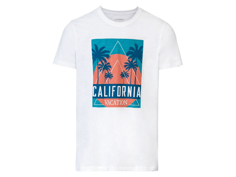 LIVERGY® T-Shirt Herren, mit Rundhalsausschnitt