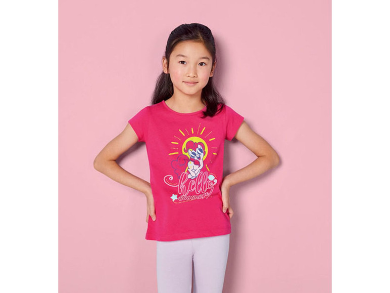 Gehe zu Vollbildansicht: Kleinkinder T-Shirt Mädchen, mit Rundhalsausschnitt - Bild 9