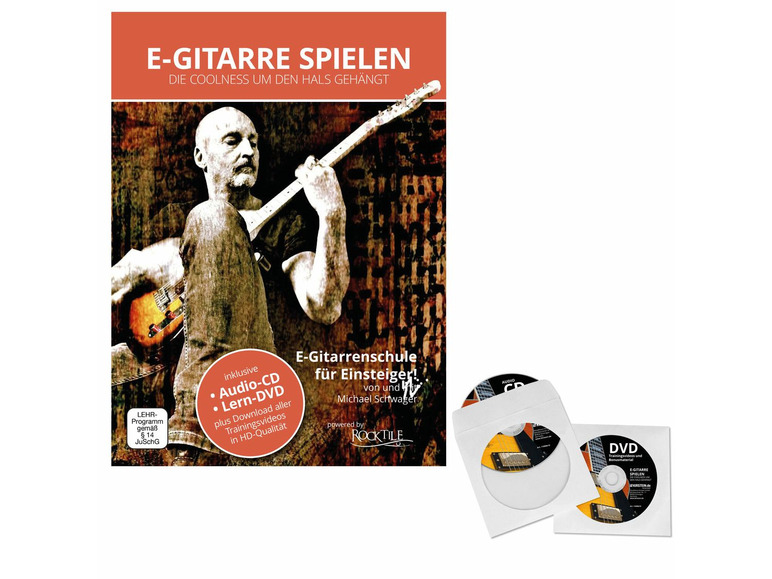 Gehe zu Vollbildansicht: Rocktile Sphere Junior E-Gitarre 3/4 Schwarz SET inkl. Verstärker, Kabel und Gurt - Bild 10