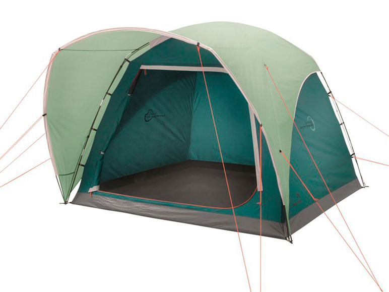 Gehe zu Vollbildansicht: Easy Camp Campingzelt »Pavonis 400«, für 4 Personen, Vordereingang mit Netzstoff, Vordach - Bild 1