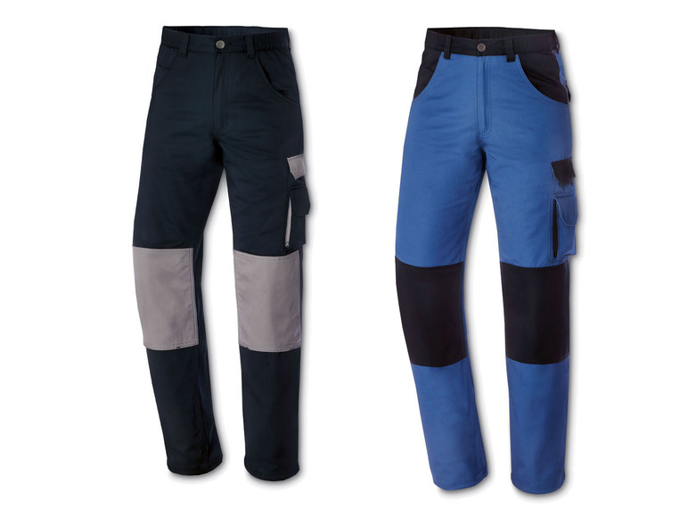Go to full screen view: PARKSIDE® men's work trousers, with cotton - Image 1
