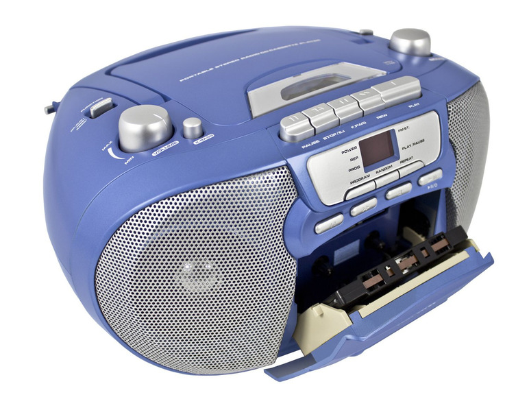 Gehe zu Vollbildansicht: Karcher RR 5040 Oberon tragbares Radio mit CD-Player - MW / UKW - Kassette - Bild 14