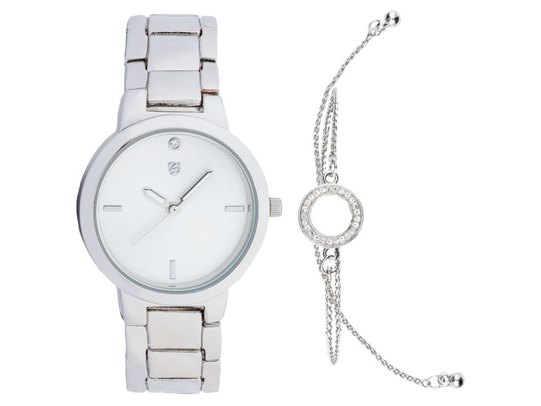 Gehe zu Vollbildansicht: AURIOL® Armbanduhr Damen, mit Metallgehäuse - Bild 18