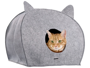ZOOFARI® Katzenhöhle mit Kissen
