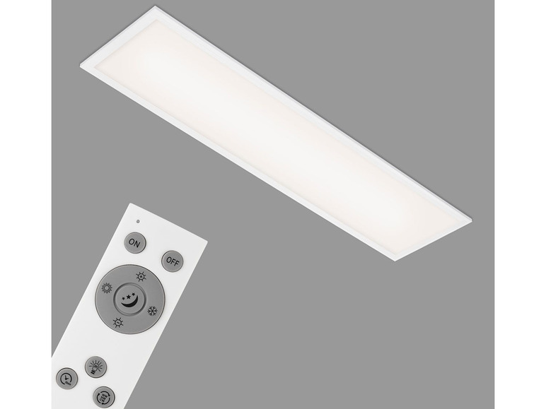 Gehe zu Vollbildansicht: Briloner LED Decken-Panel, dimmbar, Farbtemperatursteuerung 1 x 0,25m - Bild 3