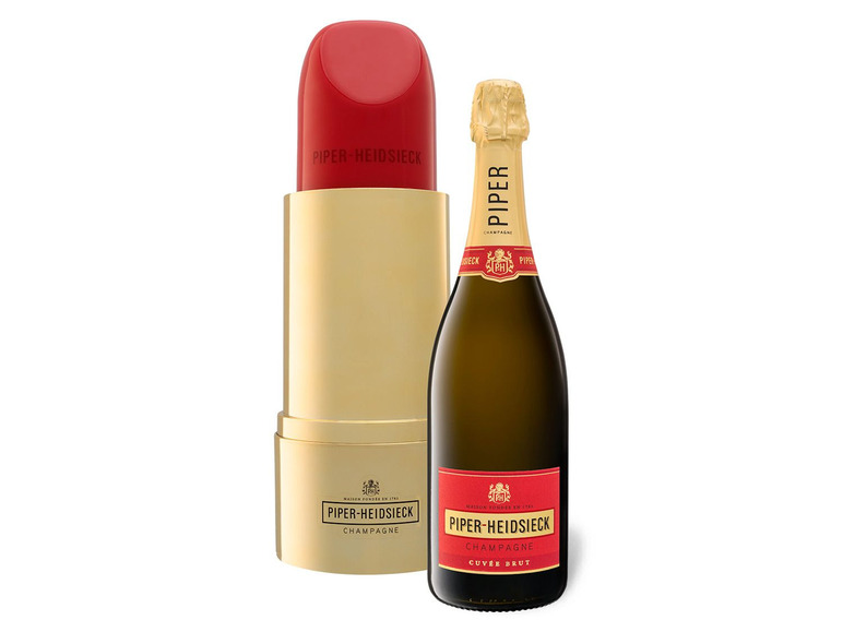 Gehe zu Vollbildansicht: Piper-Heidsieck Champagne Cuvée brut Lipstick Edition, Champagner - Bild 1