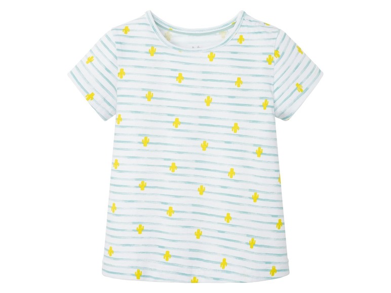 Gehe zu Vollbildansicht: LUPILU® Kleinkinder T-Shirts Mädchen, 2 Stück, aus Baumwolle - Bild 30