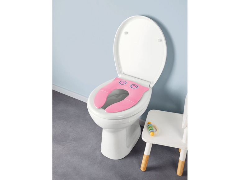 Gehe zu Vollbildansicht: MIOMARE® Kinder WC-Sitz, faltbar, 32 kg Belastbarkeit, mit Transportbeutel, bis 7 Jahre - Bild 16