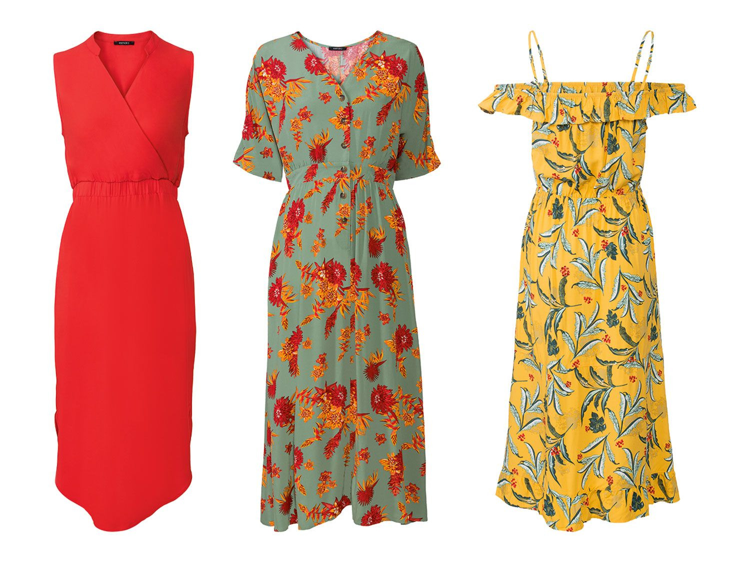 Esmara Kleid Damen Aus Reiner Viskose Lidl De