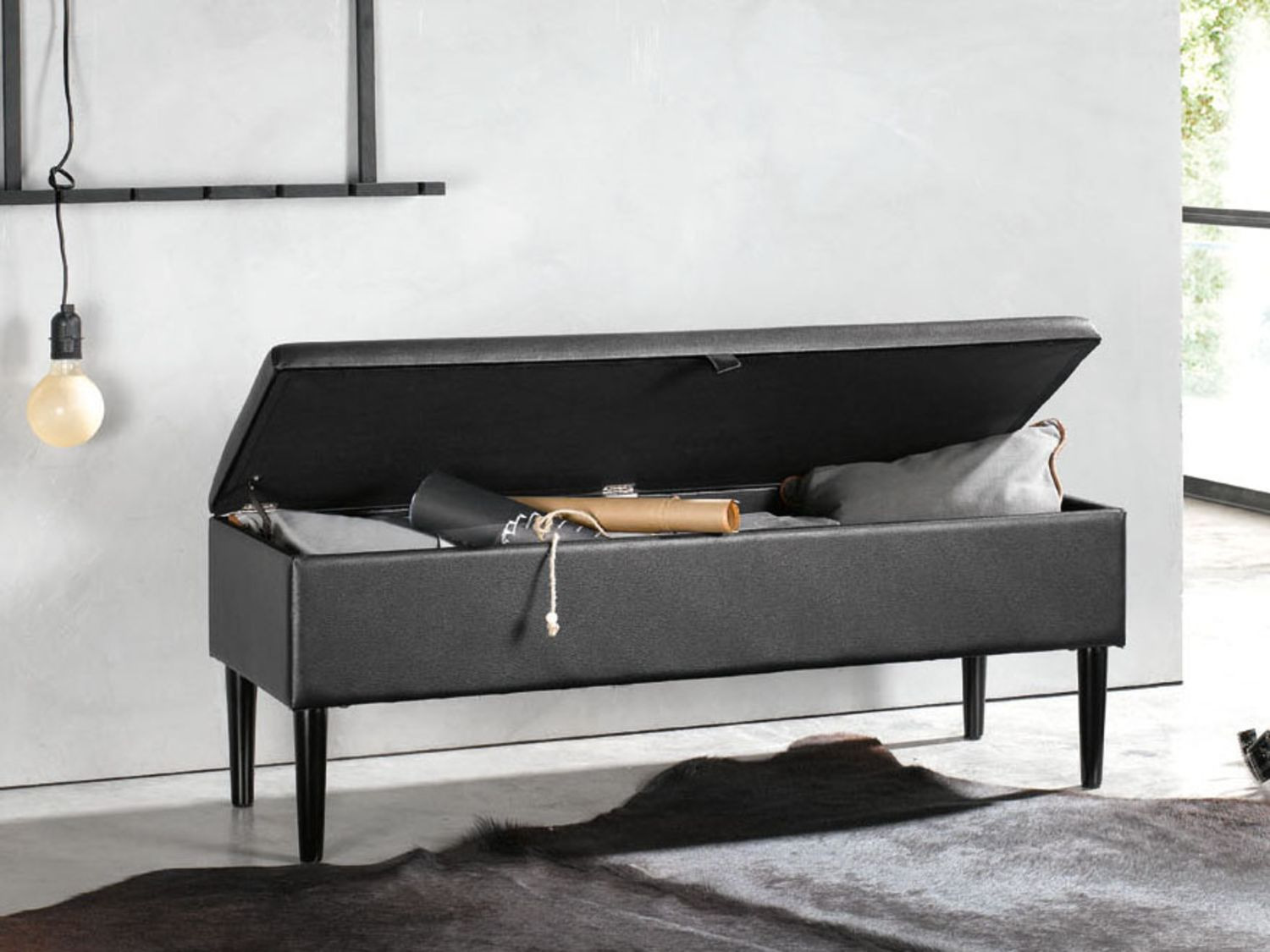 LIVARNO LIVING® Sitzbank, mit gepolsterter Sitzauflage - Lidl.de