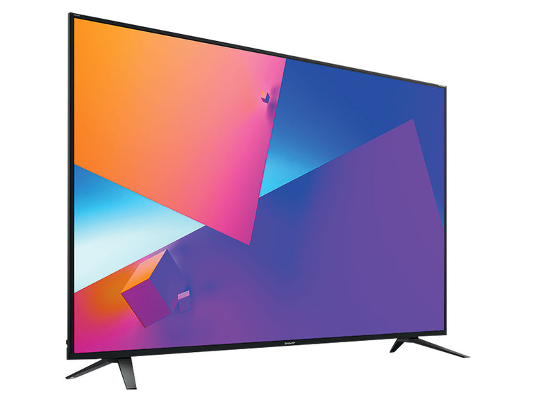 Gehe zu Vollbildansicht: Sharp Fernseher 70CL5EA 70 Zoll, 4K UHD, Android Smart TV - Bild 2