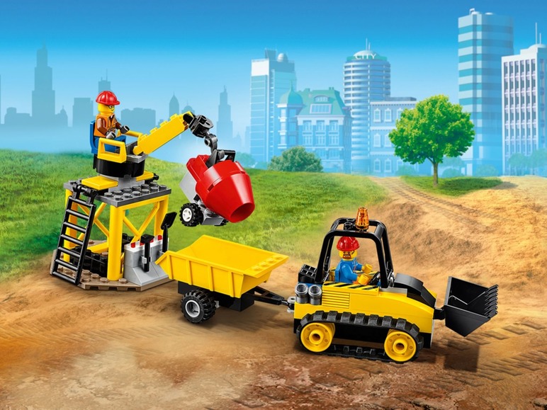 Gehe zu Vollbildansicht: LEGO® City 60252 »Bagger auf der Baustelle« - Bild 6