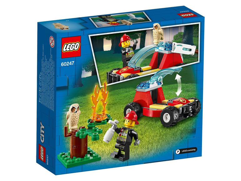 Gehe zu Vollbildansicht: LEGO® City Waldbrand »60247«, 84 Teile, mit Feuerwehrbuggy, ab 5 Jahren - Bild 2