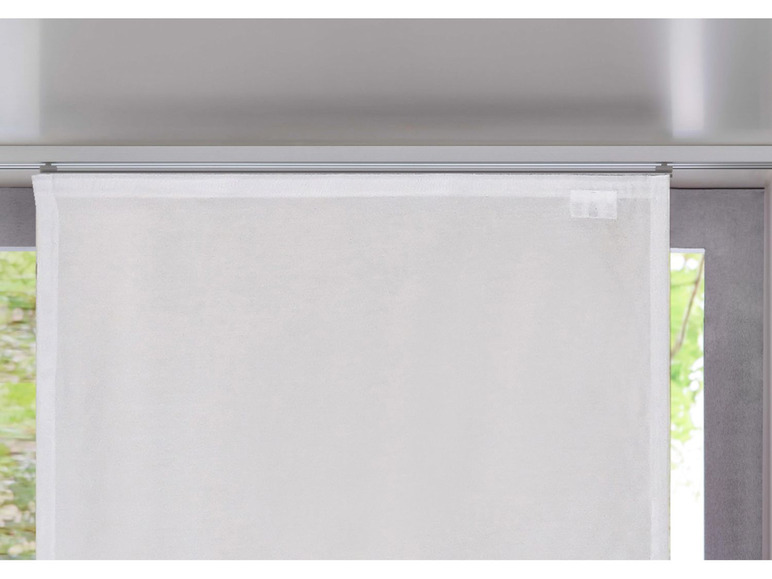 Gehe zu Vollbildansicht: mydeco Schiebevorhang, 60 x 245 cm, halbtransparent, modern und leicht - Bild 5