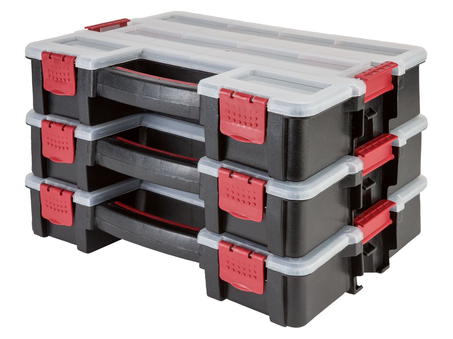 PARKSIDE® Werkzeugbox, 3teilig, mit Softgrip Lidl.de