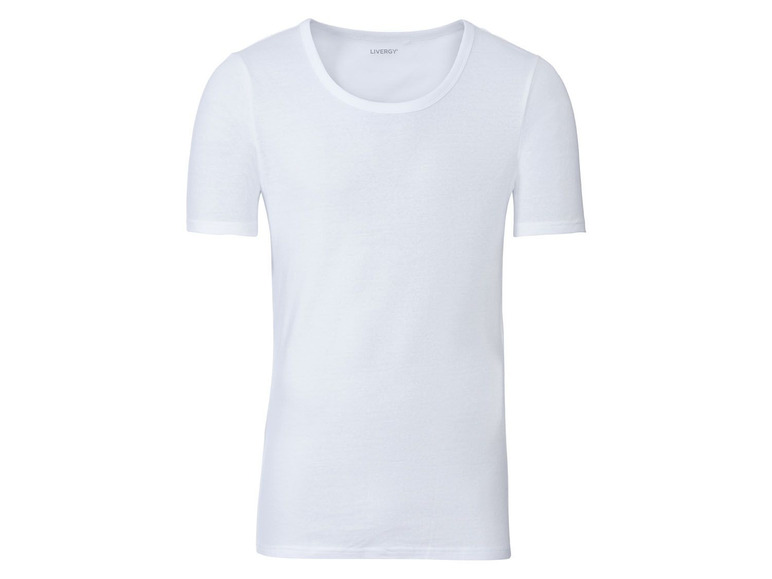 Gehe zu Vollbildansicht: LIVERGY® Herren Unterhemd, 3 Stück, aus reiner Baumwolle - Bild 3