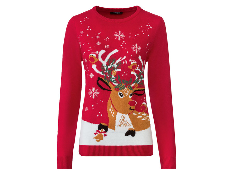 ESMARA® Damen Weihnachts-Pullover